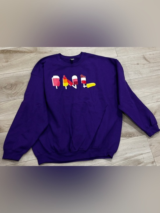 Gildan Other - Barenaked Ladies BNL Popsicle Logo Purple Sweatshirt 2XL NWOT